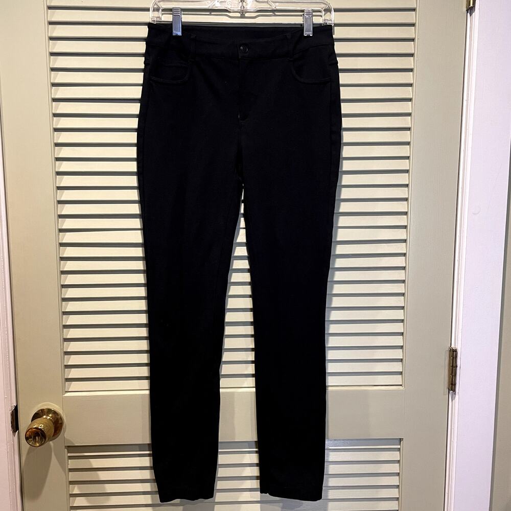 Athleta Pant MidRise Utility Flatfront Athleisure Minimalist